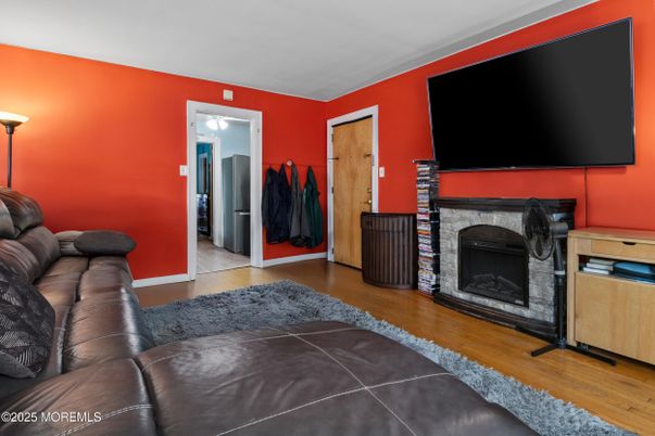 Fireplace, Interior, Living room, Wood Texture Flooring