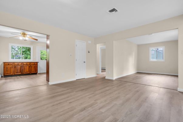 Empty room, Interior, Wood Texture Flooring