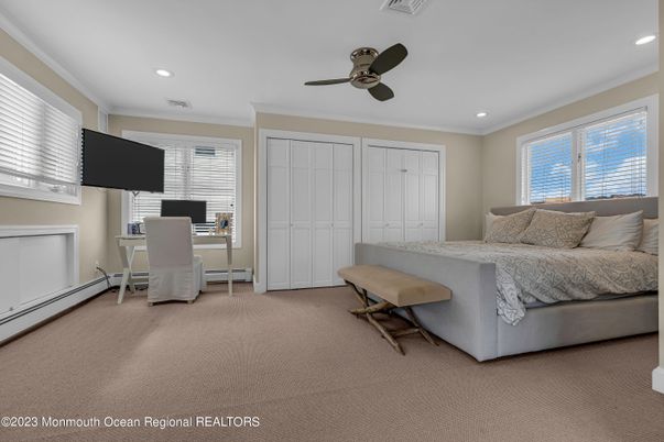 Bedroom, Home Office, Interior, Recessed Lighting
