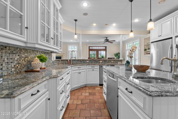 Interior, Kitchen, Pendant Lights, Recessed Lighting