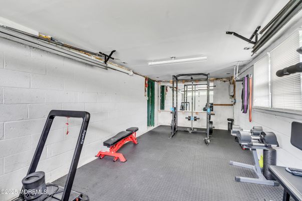 Fitness Equipment, Interior, Stone Walls