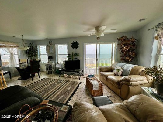 Dining room, Interior, Living room, Pendant Lights, Water