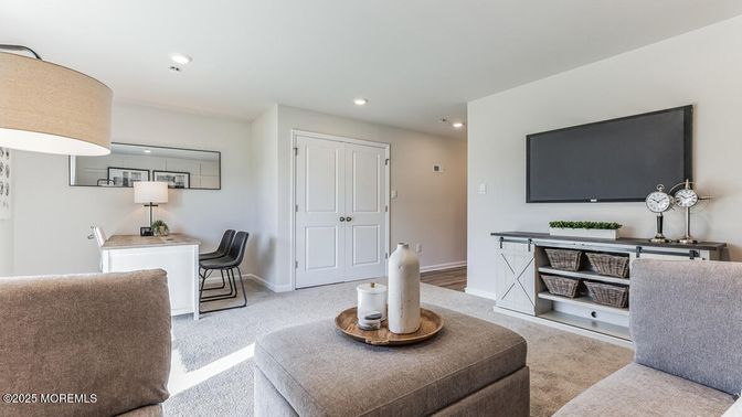 Home Office, Interior, Recessed Lighting