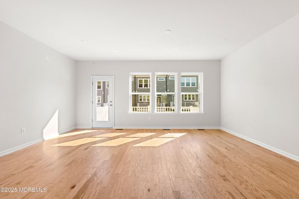 Empty room, Interior, Wood Texture Flooring