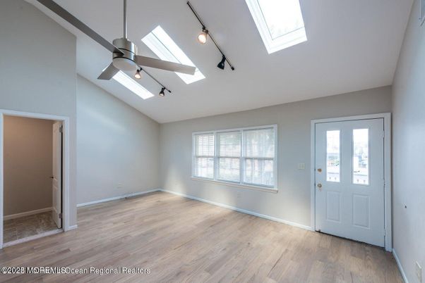 Empty room, Interior, Wood Texture Flooring