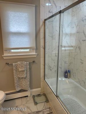 Bathroom, Glass Shower, Interior, Marble, Marble Walls