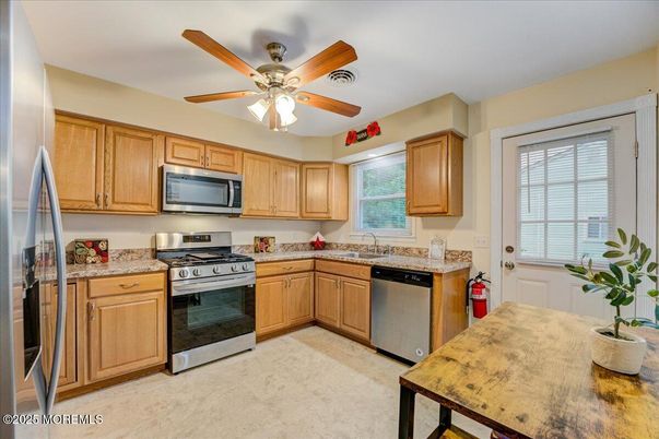 Interior, Kitchen, Stainless Steel Appliances