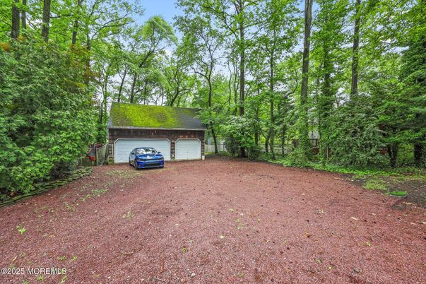 Backyard, Detached Garage, Exterior