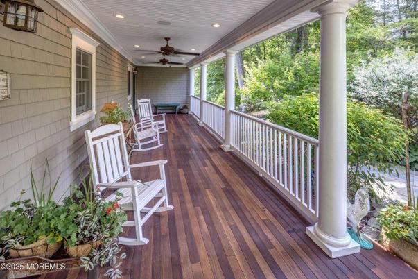 Exterior, Recessed Lighting, Wood Texture Flooring
