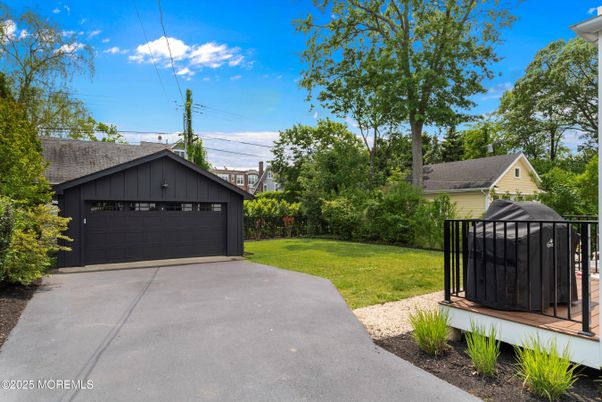 Backyard, Detached Garage, Exterior