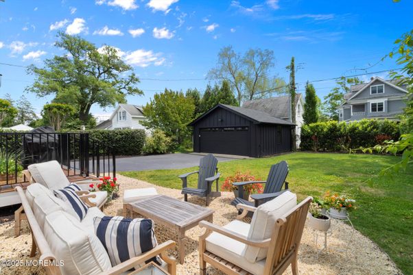Backyard, Detached Garage, Exterior