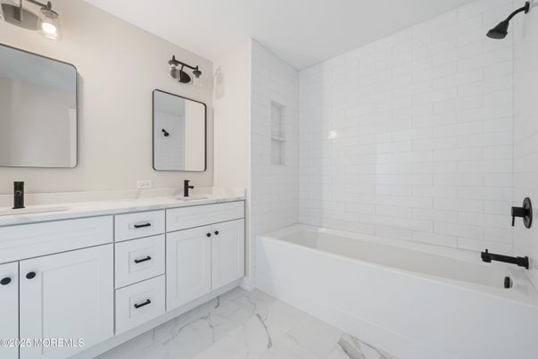 Bathroom, Dual Sink Vanities, Interior, Marble