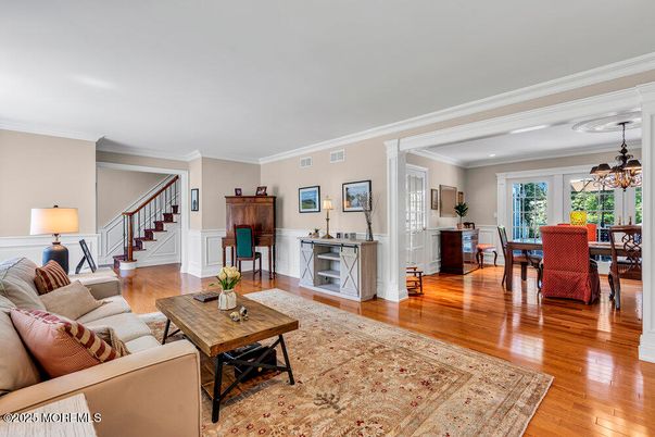 Chandelier, Dining room, Interior, Living room, Wood Texture Flooring