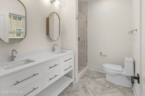 Bathroom, Dual Sink Vanities, Interior, Marble