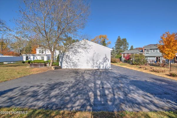 Backyard, Detached Garage, Exterior