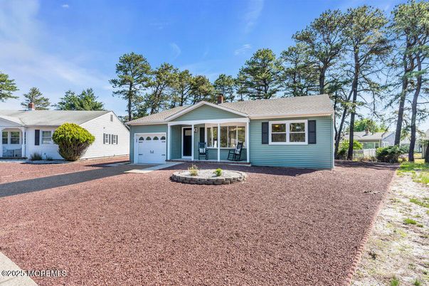 Attached, Backyard, Detached Garage, Exterior, Facade, Ranch