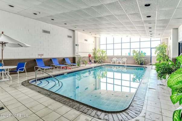 Interior, Pool, Stone Walls