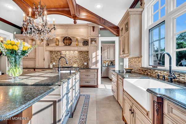 Chandelier, Interior, Kitchen, Recessed Lighting