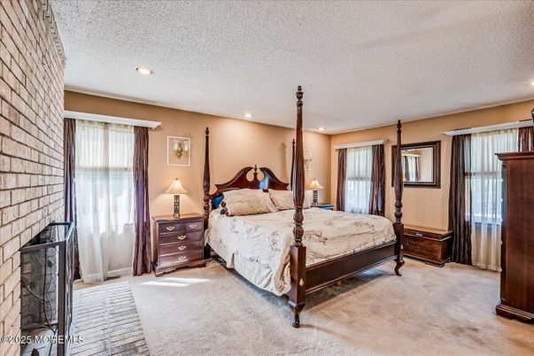 Bedroom, Fireplace, Interior, Recessed Lighting