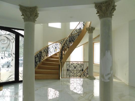 Interior, Marble, Recessed Lighting