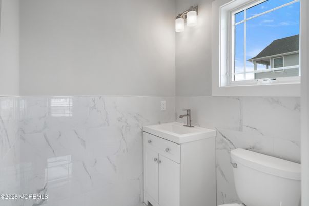 Bathroom, Interior, Marble Walls