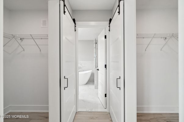 Interior, Marble, Walk-in Closets, Wood Texture Flooring