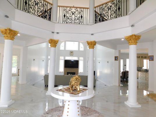Interior, Marble, Recessed Lighting