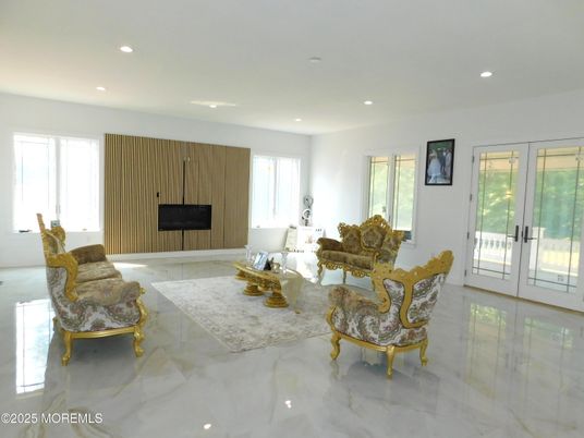 Interior, Living room, Marble, Recessed Lighting