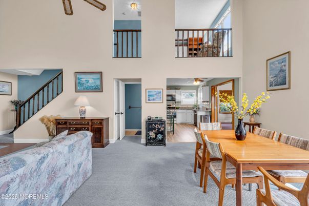 Dining room, Interior, Wood Texture Flooring