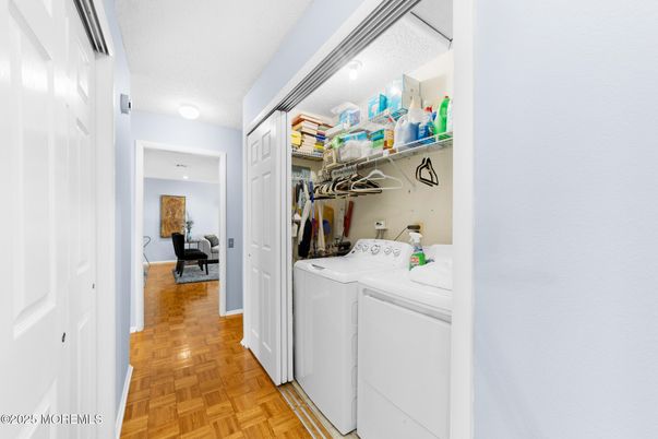 Interior, Utility Closets, Washer, Wood Texture Flooring