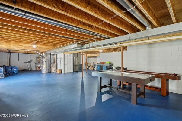 Game Room, Interior, Wooden Beams