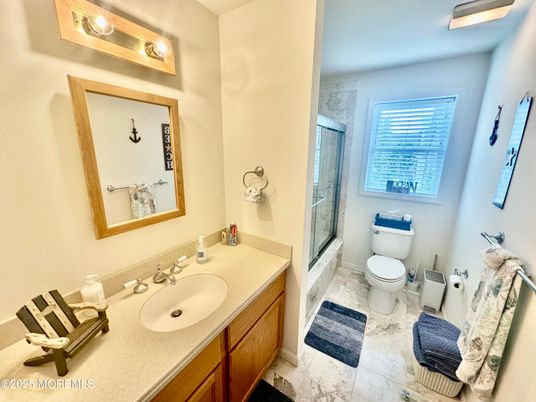 Bathroom, Glass Shower, Interior, Marble