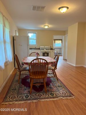 Dining room, Interior, Wood Texture Flooring