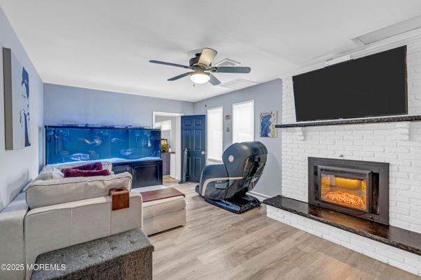 Fireplace, Interior, Living room, Wood Texture Flooring