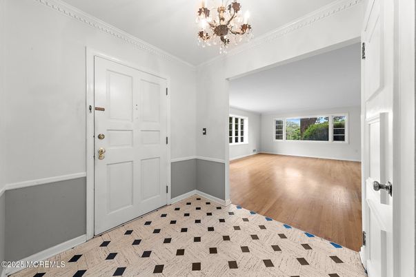 Chandelier, Empty room, Interior, Wood Texture Flooring