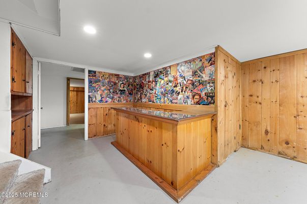 Interior, Recessed Lighting, Wooden Walls