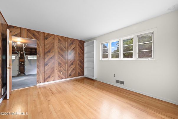 Empty room, Interior, Wood Texture Flooring, Wooden Walls