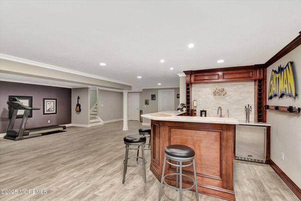 Interior, Recessed Lighting, Wood Texture Flooring