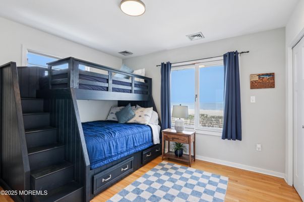 Bedroom, Interior, Water, Wood Texture Flooring