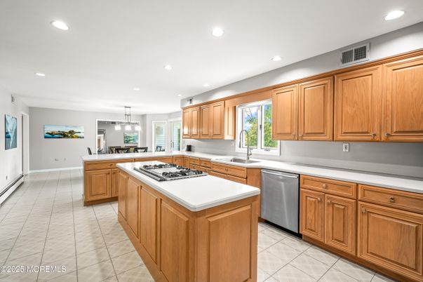 Interior, Kitchen, Pendant Lights, Recessed Lighting