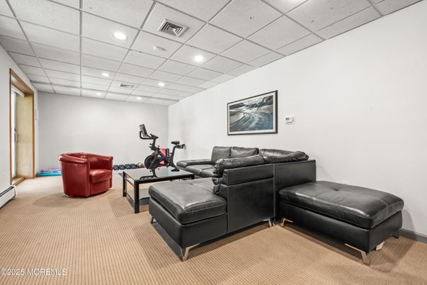 Fitness Equipment, Interior, Recessed Lighting
