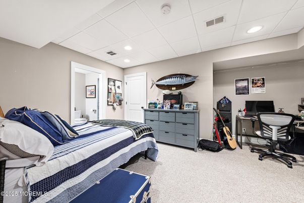 Bedroom, Home Office, Interior, Recessed Lighting