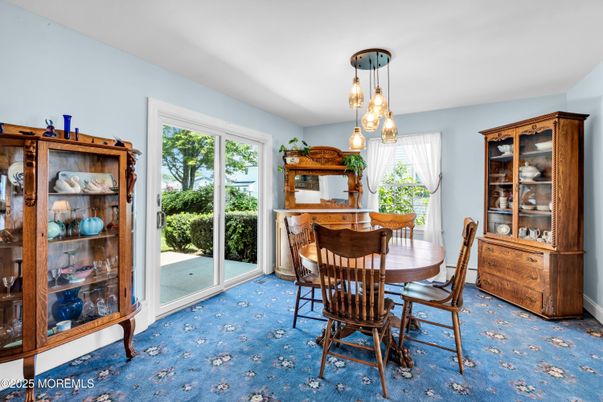 Dining room, Interior, Pendant Lights