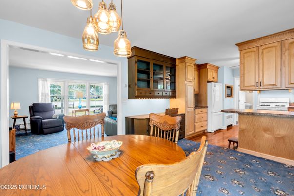 Dining room, Interior, Kitchen, Living room, Pendant Lights