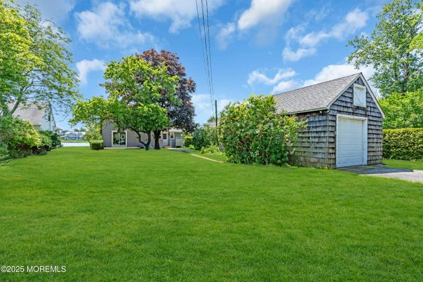 Backyard, Detached Garage, Exterior