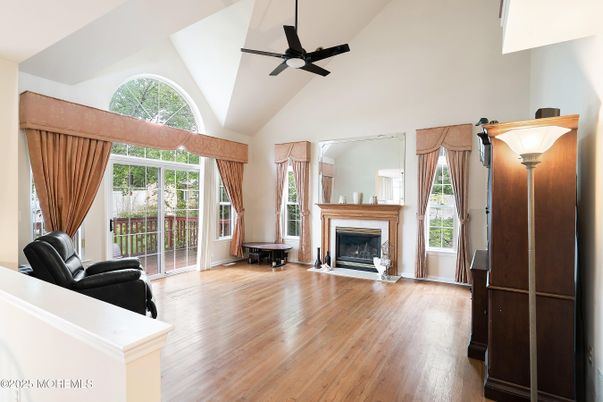Fireplace, Interior, Wood Texture Flooring