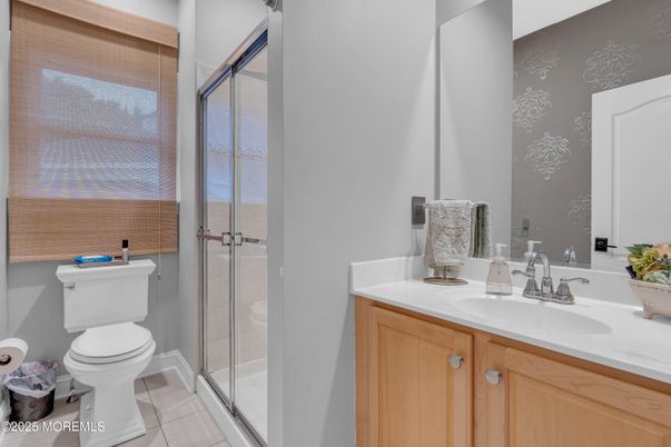Bathroom, Dual Sink Vanities, Glass Shower, Interior