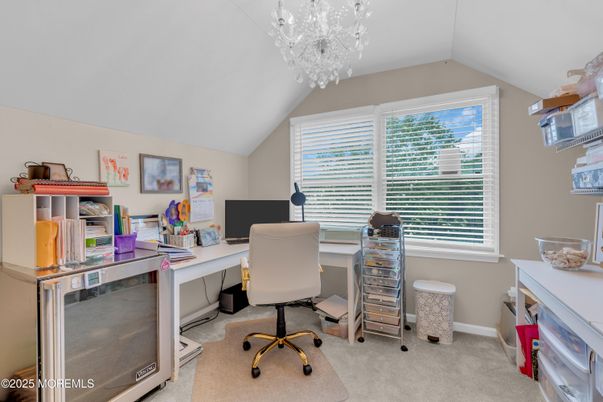 Chandelier, Home Office, Interior