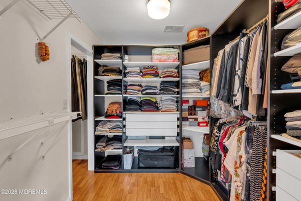 Interior, Walk-in Closets, Wood Texture Flooring