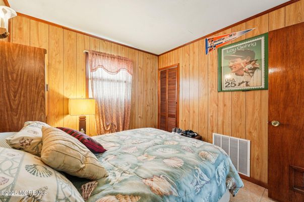 Bedroom, Interior, Wooden Walls